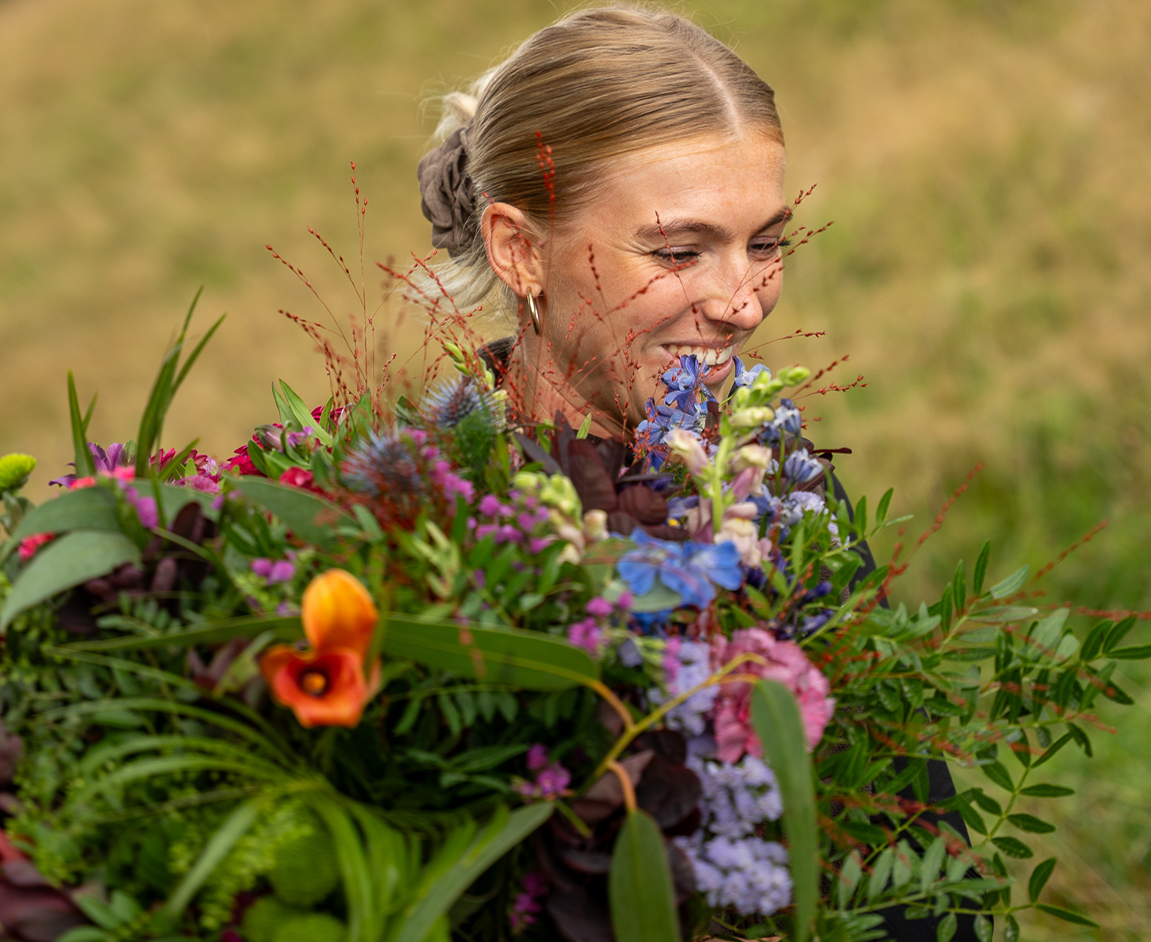 Behind the scenes: Efterårs videoshoot med FLOWR på Moesgaard Strand