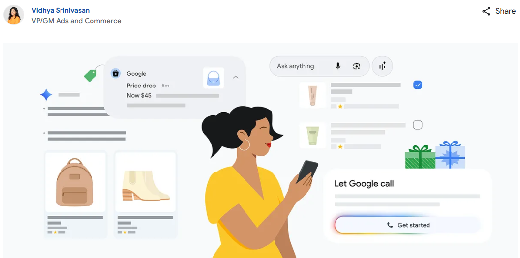 Google Shopping introducerer Agentic Checkout og AI-shopping: Det betyder det for dig
